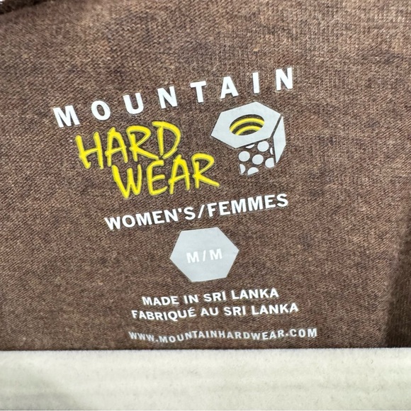 Mountain Hardwear Brown Short Sleeve Women's Tee - Picture 3 of 8
